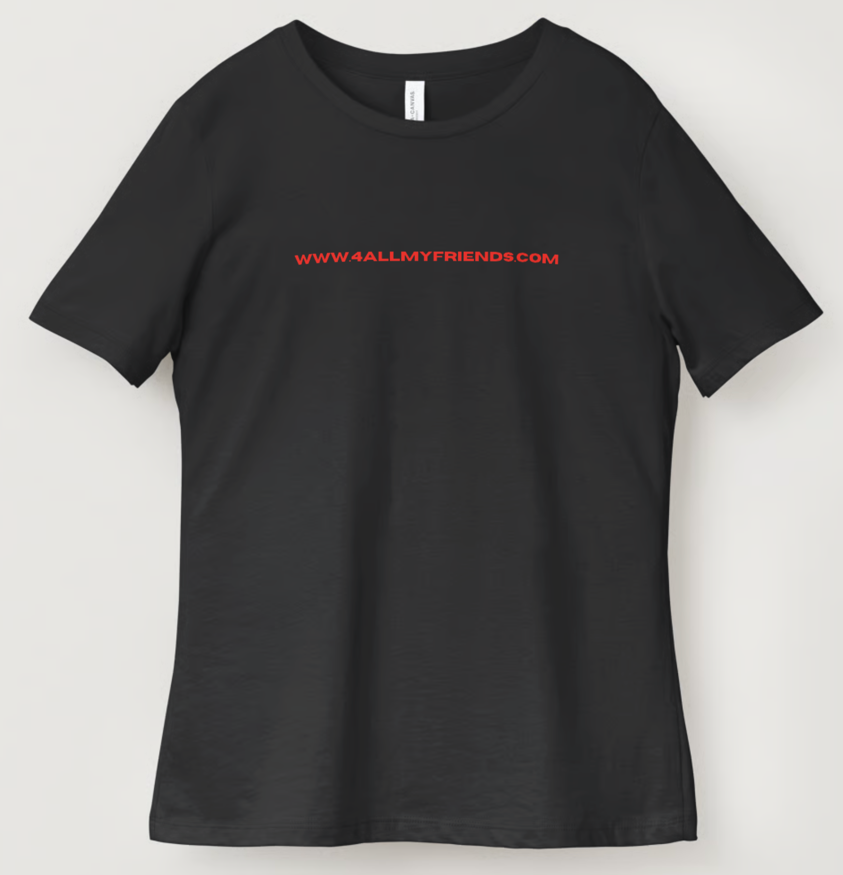 The original 4allmyfriends T-shirt