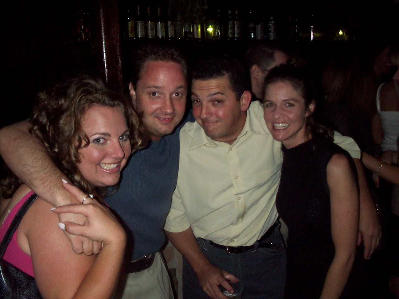 Friends relaxing together